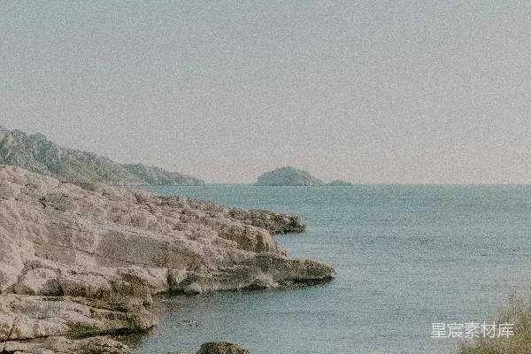 高清摄影 海边的静谧时光