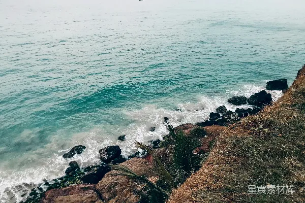 高清摄影 海岸边的宁静景色