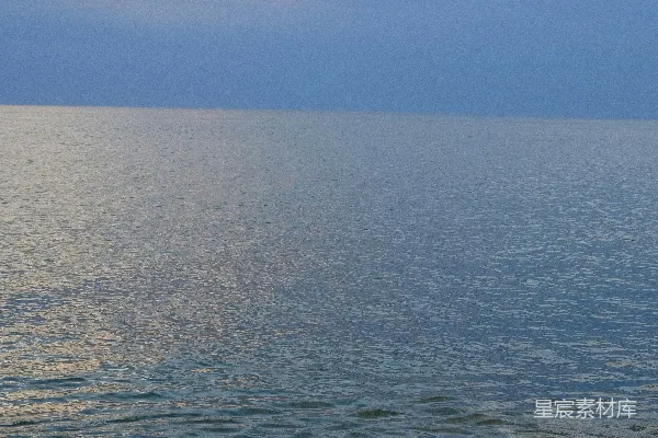 高清摄影 夕阳下的海滩
