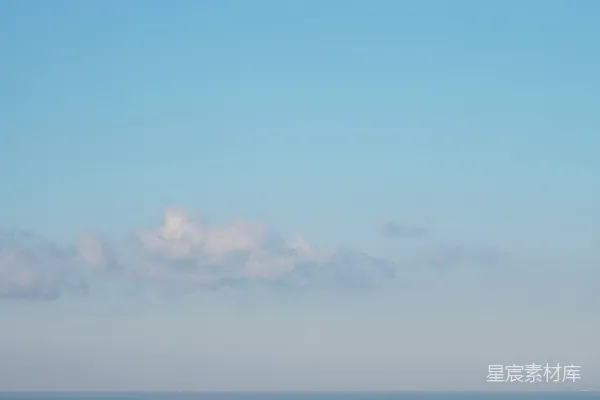 高清摄影 宁静的海天一色