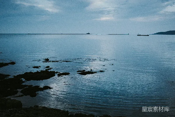 高清摄影 宁静海岸线