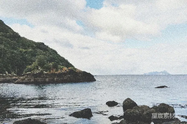 高清摄影 宁静的海岸线