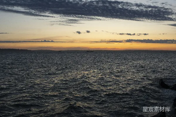 高清摄影 日落海景