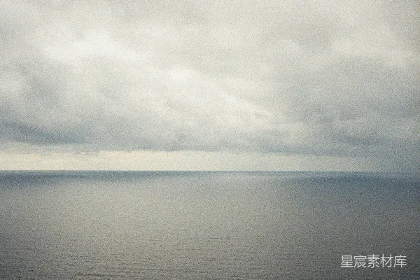 高清摄影 阴沉海景