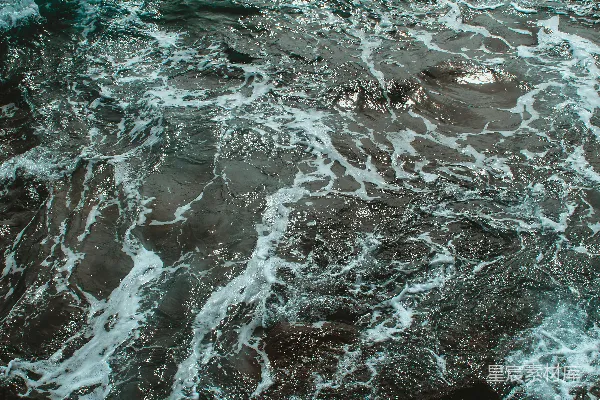 高清摄影 汹涌的海水