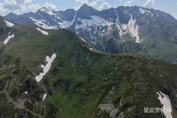 高清摄影 高山之巅的壮丽景色