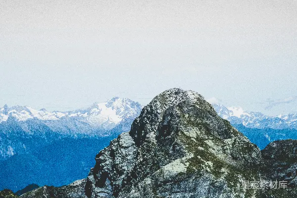 高清摄影 山巅的壮丽景色
