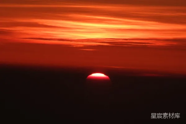 高清摄影 日落时分的天空