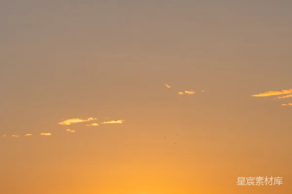 高清摄影 夕阳下的宁静