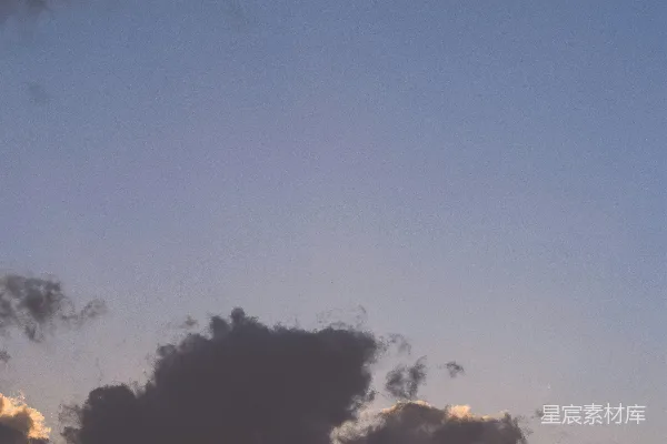 高清摄影 日落时分的云彩