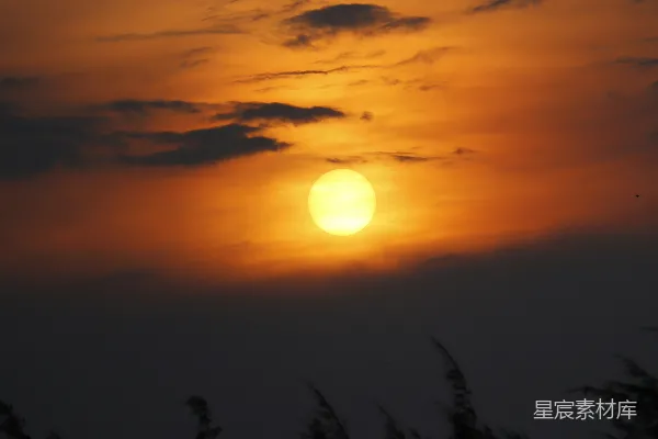 高清摄影 夕阳西下