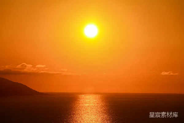 高清摄影 日落海景