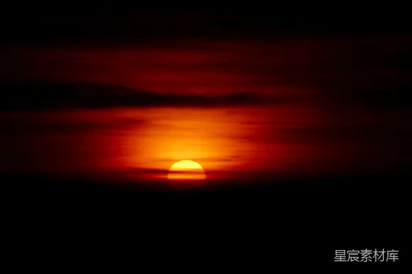 高清摄影 夕阳的余晖