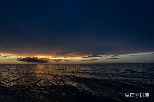 高清摄影 日落海景