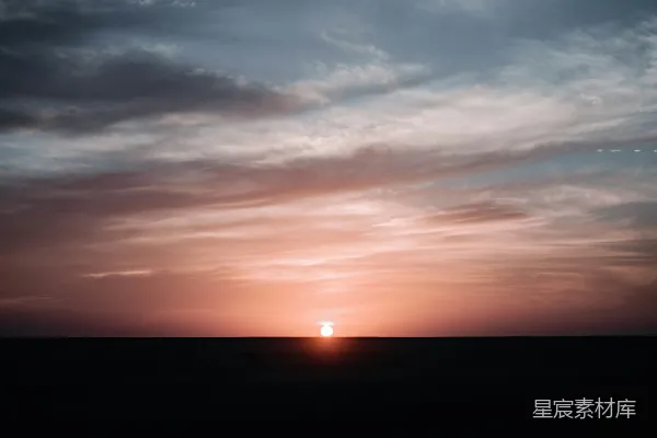 高清摄影 静谧的黄昏