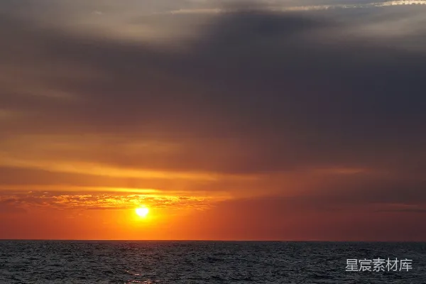 高清摄影 日落海景