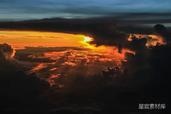 高清摄影 云海日出，壮丽晨曦