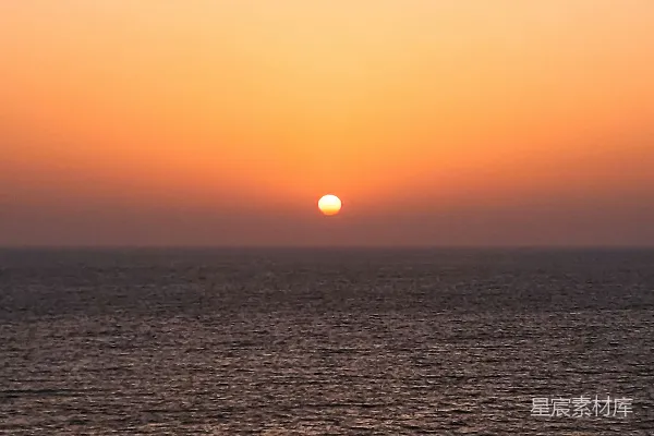 高清摄影 夕阳海景