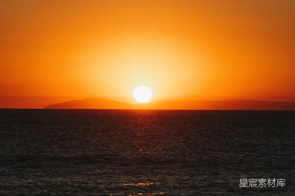 高清摄影 夕阳海景
