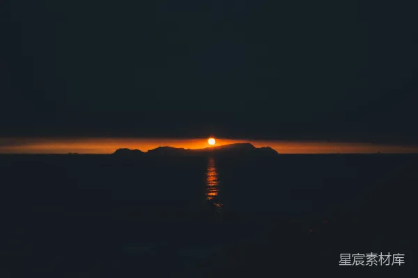 高清摄影 夕阳西下