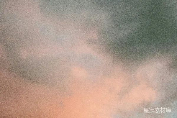 高清摄影 夕阳下的云彩
