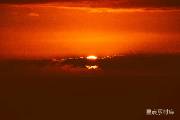高清摄影 夕阳西下