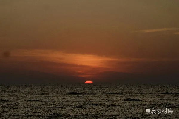 高清摄影 黄昏海景