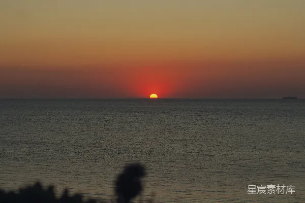 高清摄影 夕阳海景