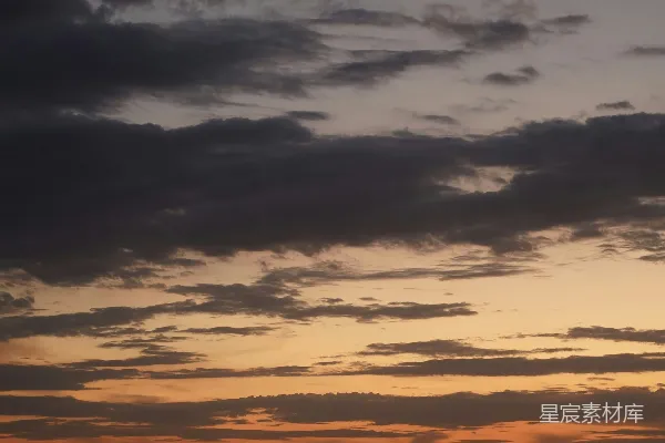 高清摄影 夕阳下的宁静海景
