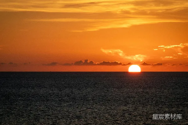 高清摄影 夕阳海景