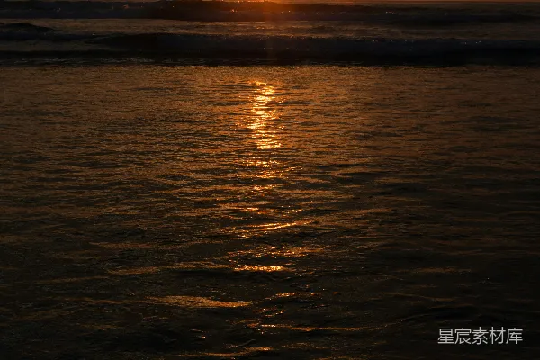 高清摄影 夕阳海景