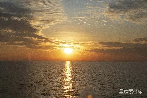 高清摄影 夕阳海景