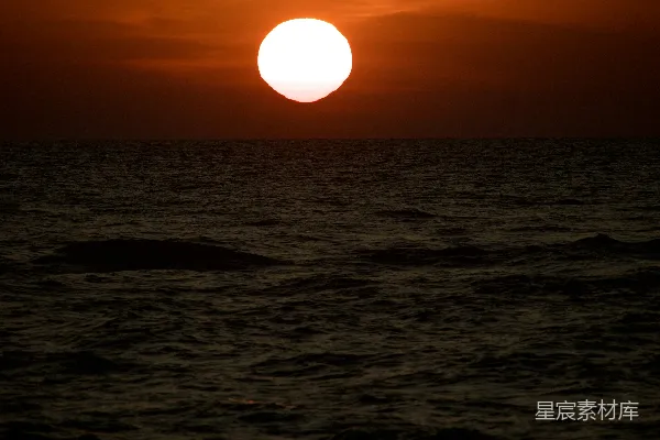 高清摄影 夕阳海景
