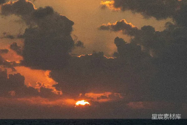 高清摄影 夕阳海景