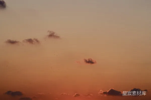 高清摄影 城市日落剪影