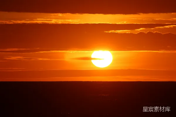 高清摄影 夕阳西下