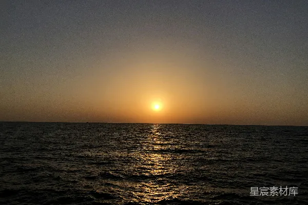 高清摄影 夕阳海景
