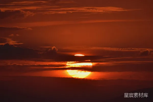 高清摄影 夕阳西下