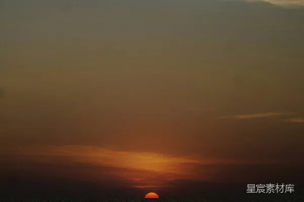 高清摄影 日落海景