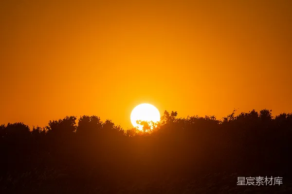 高清摄影 夕阳西下