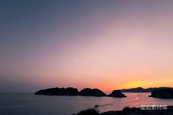 高清摄影 日落海景