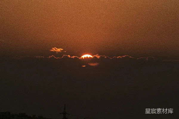 高清摄影 夕阳余晖