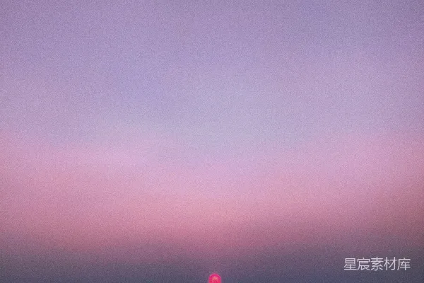 高清摄影 夕阳下的剪影