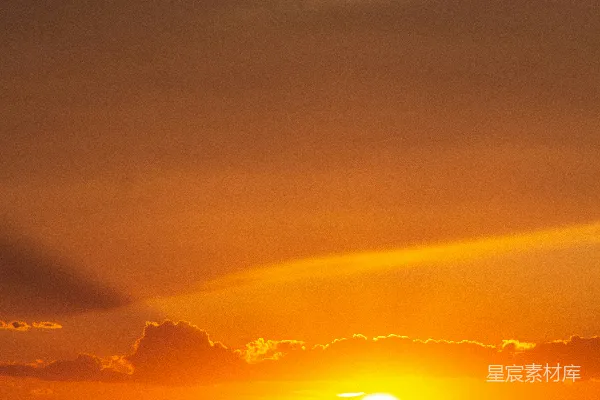 高清摄影 沙漠日落剪影
