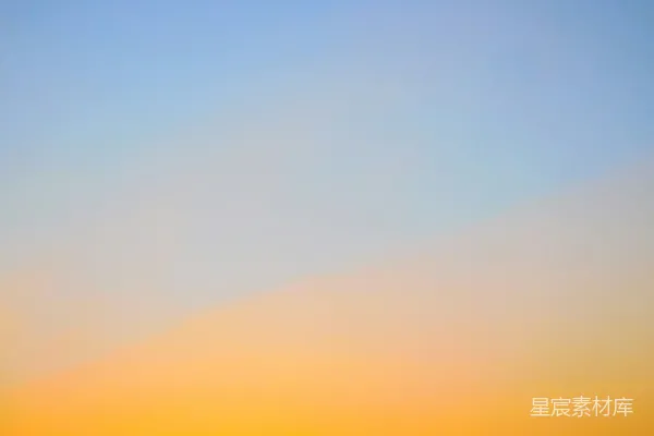 高清摄影 日落渐变天空