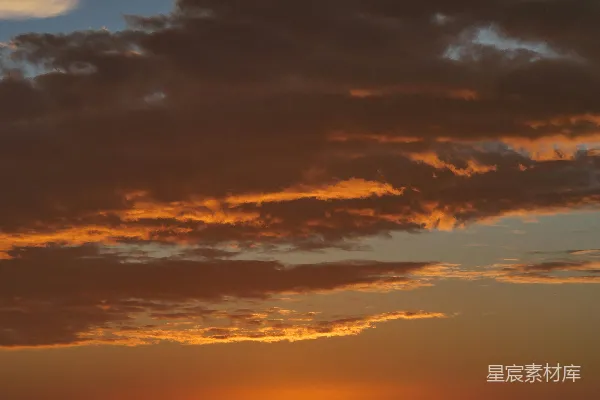高清摄影 海天一色的夕阳