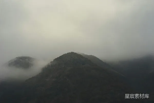 高清摄影 山峦之雾