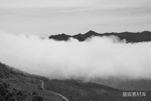 高清摄影 山间云海