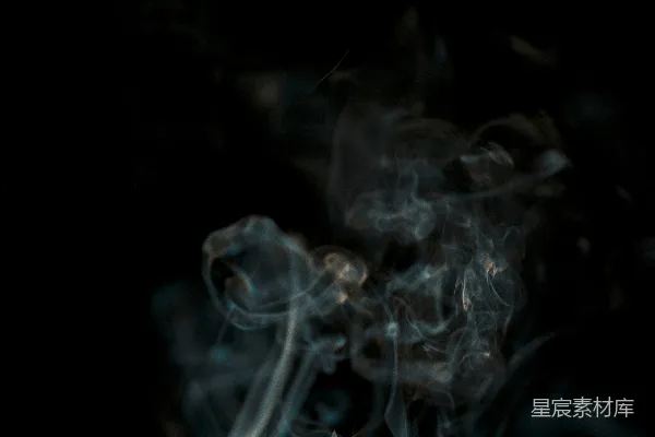 高清摄影 烟雾缭绕的夜晚
