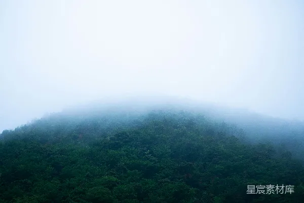 高清摄影 山林雾景